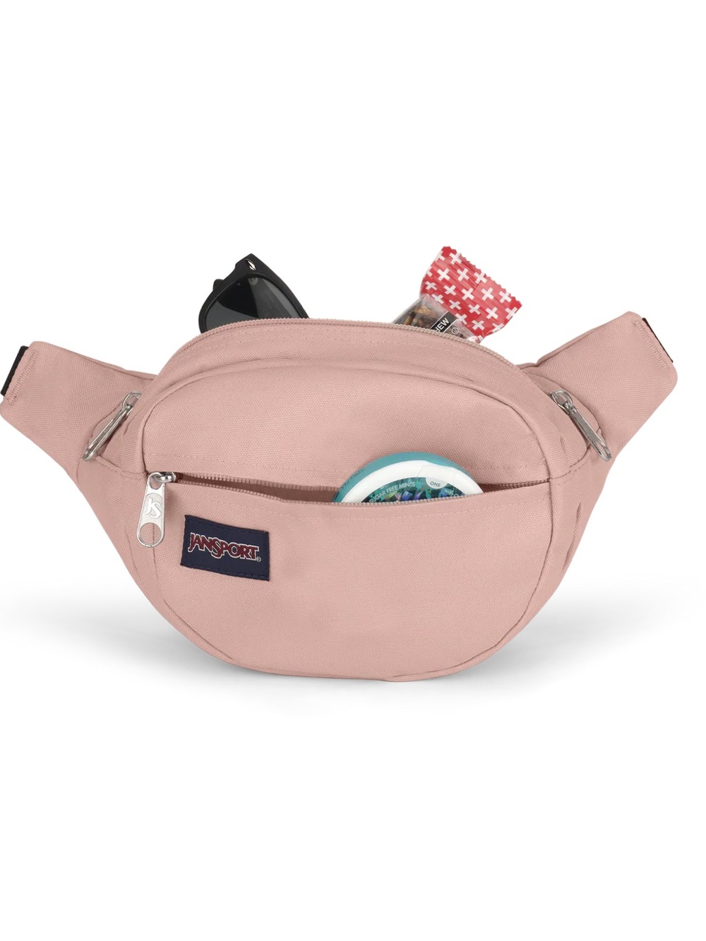 JanSport Fifth Avenue Waist Fanny Pack Pink Misty Rose